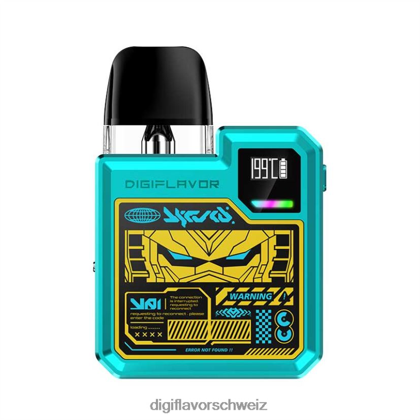 Digiflavor Schweiz - Digiflavor Digi-Q Pod-Kit Mecha-Blau 2DN86B51