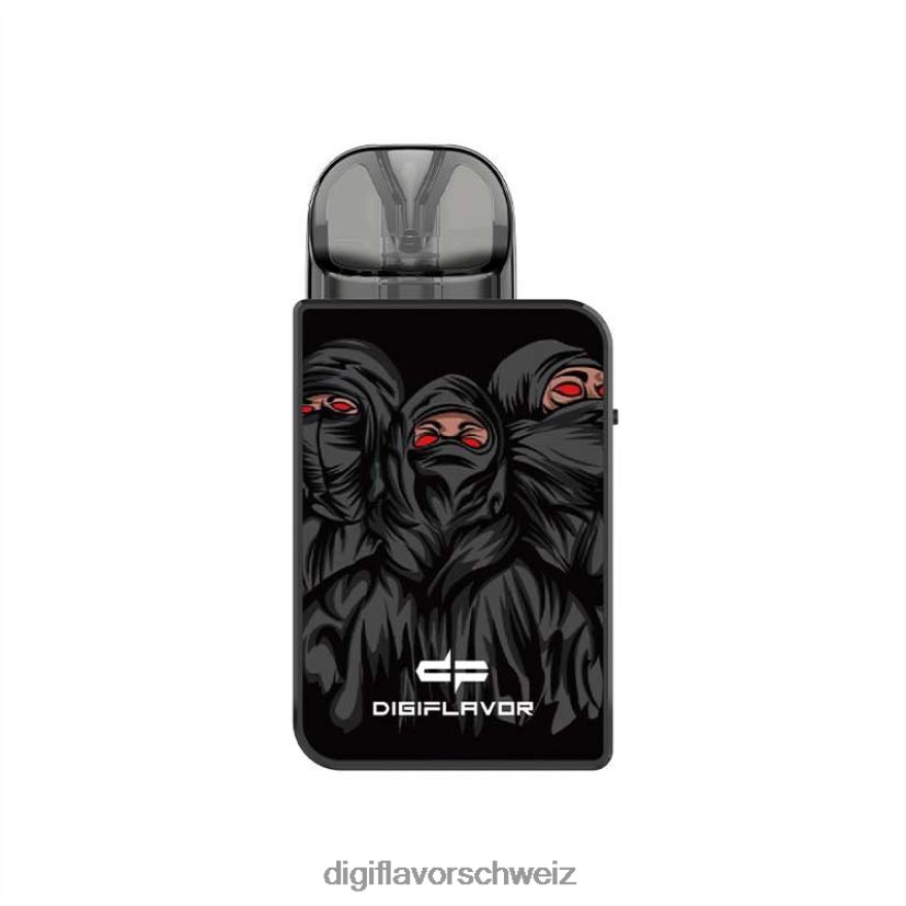 Digiflavor Vape Mod - Digiflavor U Pod-Kit Ninja dunkel 2DN86B57