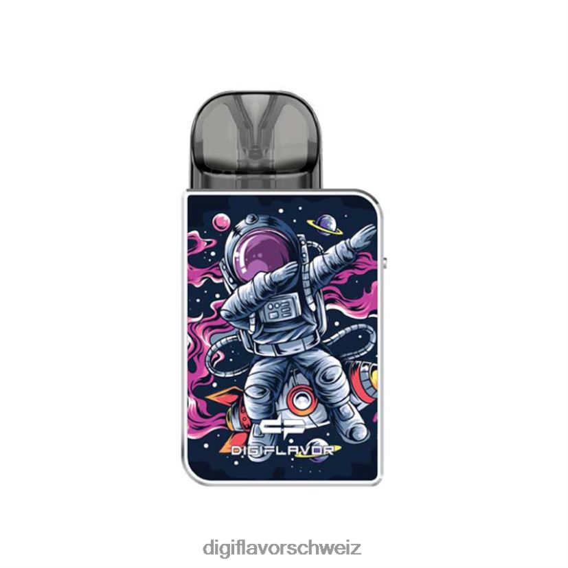 Geekvape Digiflavor - Digiflavor U Pod-Kit Spacegang Silber 2DN86B59