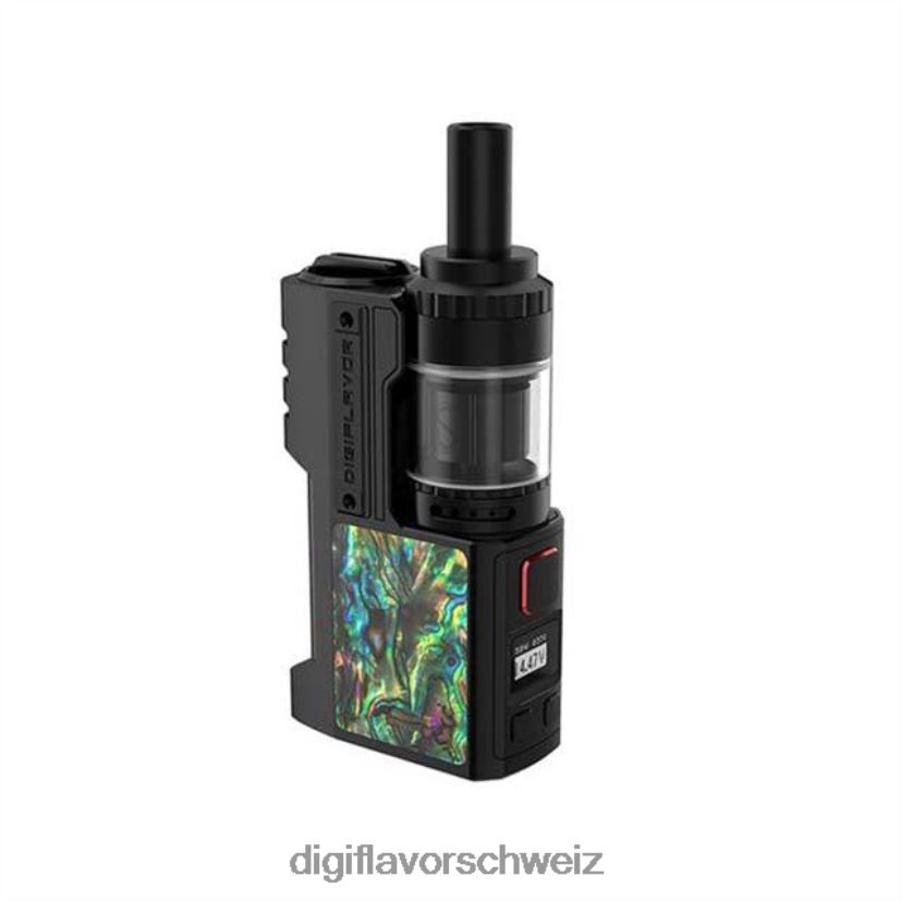 Geekvape Digiflavor - Digiflavor Z1 SBS Kit mit Sirene 3 GTA schwarze Abalone-Muschel 2DN86B109